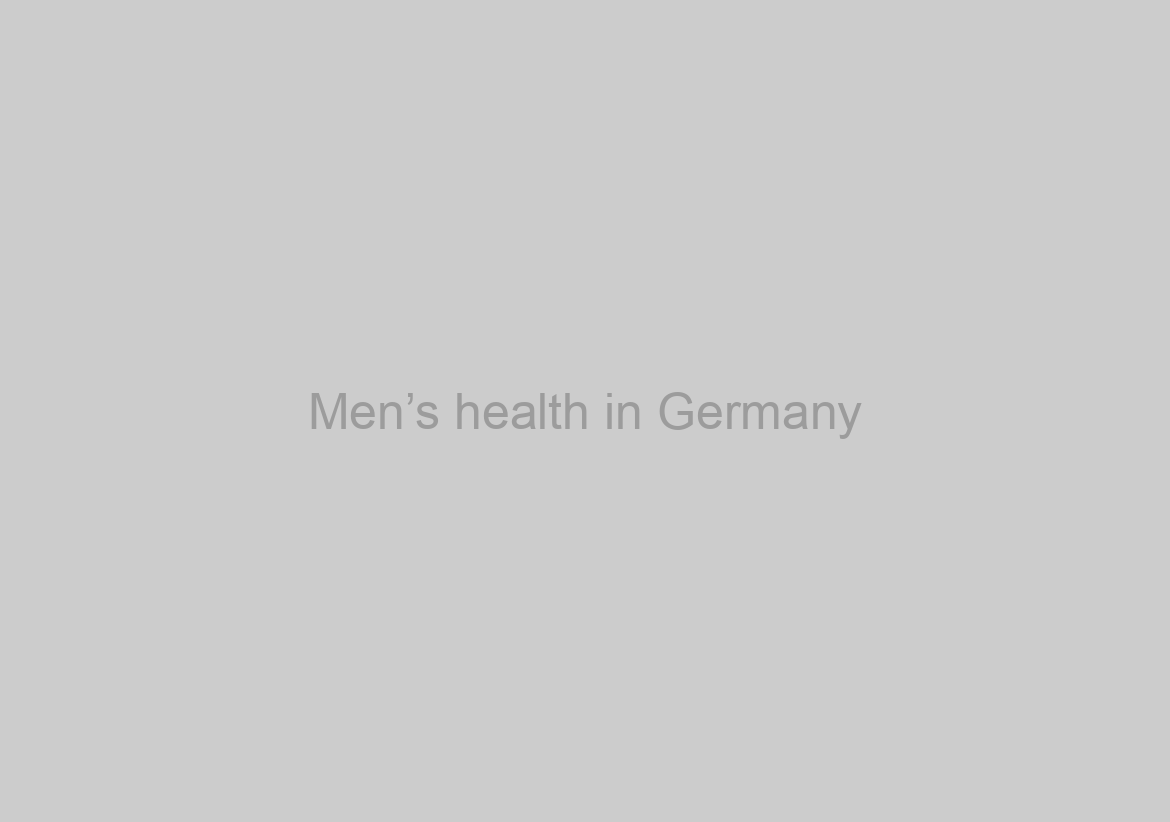 Men’s health in Germany